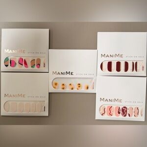 Stick-On Gel Manicures - 5 Assorted Sets